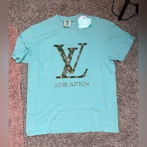 Comfort Colors Aqua Men's Short Sleeve Tee